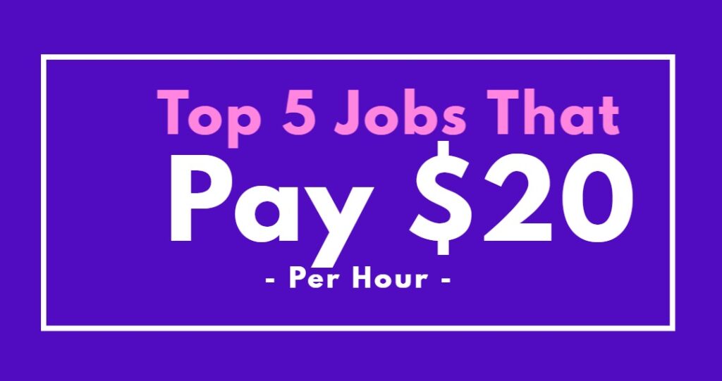 Top 5 Online Jobs That Pay 20 Per Hour Digital Marketing